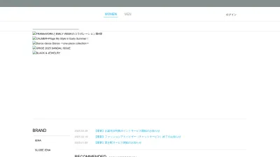 Screenshot of Baycrews.jp