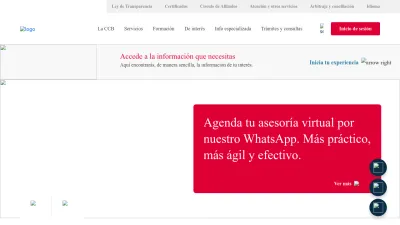 Screenshot of Ccb.org.co