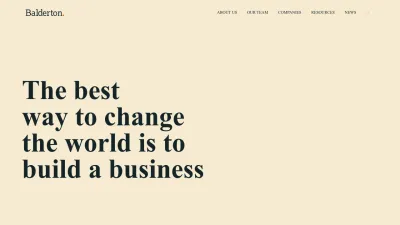 Screenshot of Balderton.com