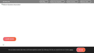 Screenshot preview of nsaspeaker.org