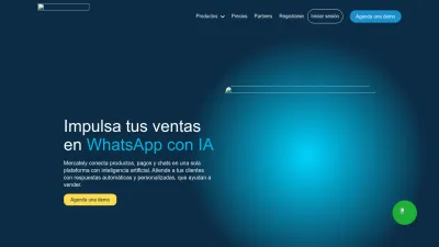 Screenshot of Mercately.com