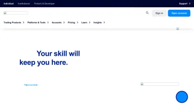 Screenshot of Tradestation.com