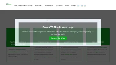 Screenshot of Grownyc.org
