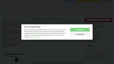 Screenshot of Wienerwohnen.at