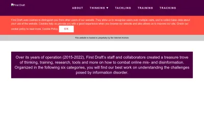 Screenshot of Firstdraftnews.org