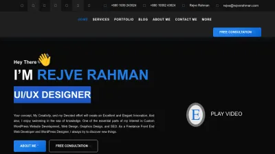 Screenshot of Rejverahman.com