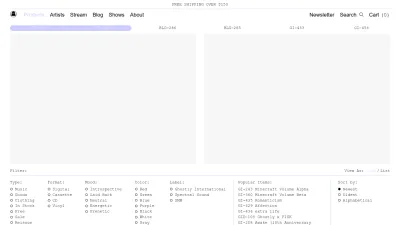 Screenshot of Ghostly.com