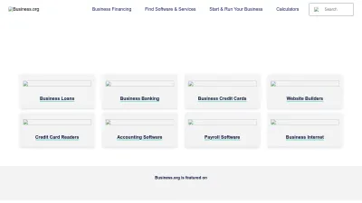 Screenshot preview of business.org