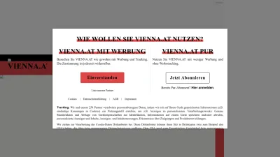 Screenshot of Vienna.at