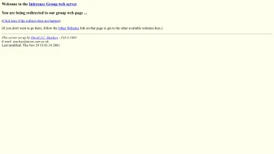 Screenshot of Inference.org.uk