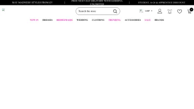 Screenshot of Goddiva.co.uk