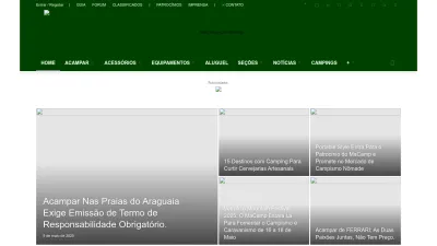 Screenshot of Macamp.com.br