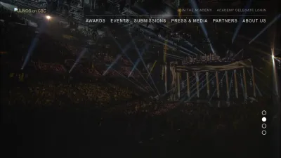 Screenshot of Junoawards.ca