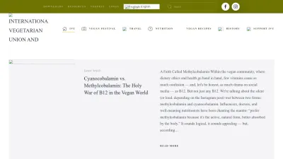 Screenshot of Ivu.org