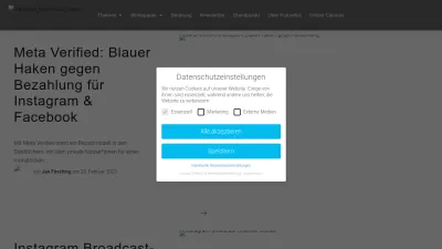 Screenshot of Futurebiz.de