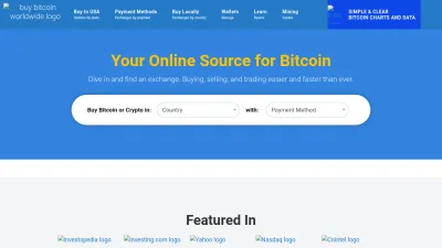Screenshot of Buybitcoinworldwide.com