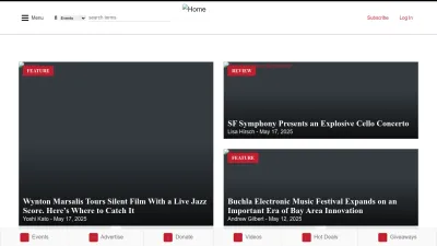 Screenshot preview of sfcv.org