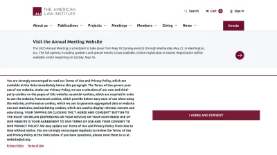 Screenshot of Ali.org