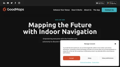 Screenshot of Goodmaps.com