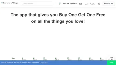 Screenshot of Theentertainerme.com