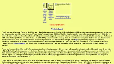 Screenshot of Papert.org