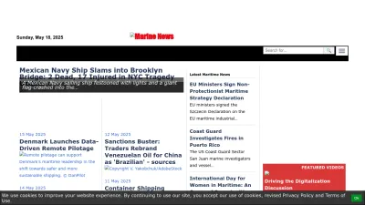 Screenshot of Marinelink.com