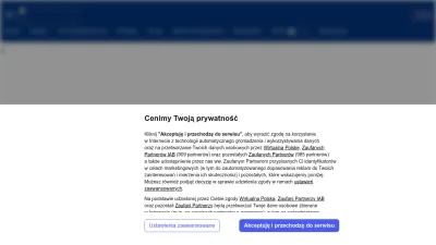 Screenshot preview of money.pl