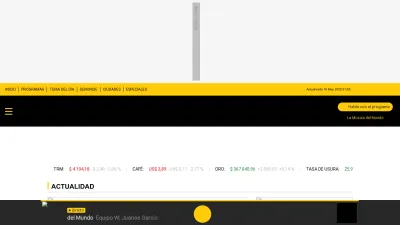 Screenshot of Wradio.com.co