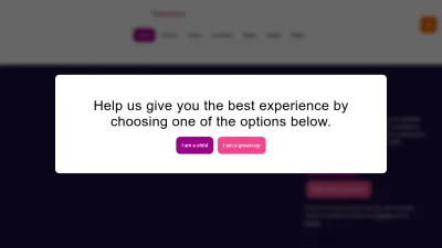 Screenshot of Roalddahl.com