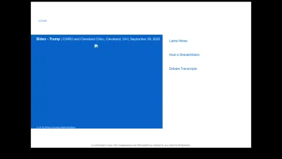 Screenshot of Debates.org