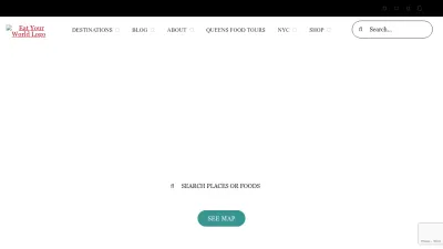 Screenshot of Eatyourworld.com