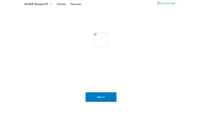 Screenshot of Survey123.arcgis.com