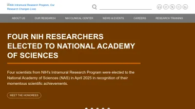 Screenshot of Irp.nih.gov