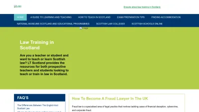 Screenshot of Ltscotland.org.uk