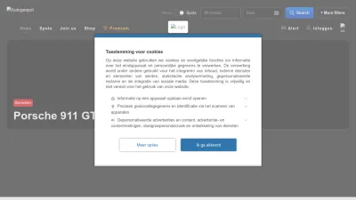 Screenshot of Autogespot.com