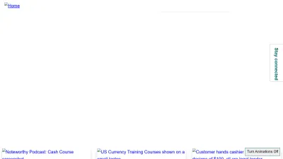 Screenshot of Uscurrency.gov