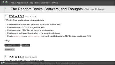 Screenshot of Msweet.org