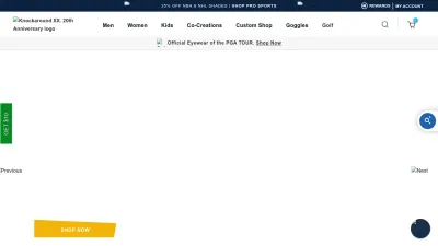 Screenshot of Knockaround.com