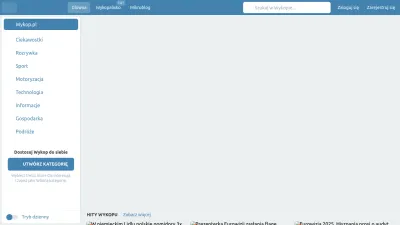 Screenshot of Wykop.pl
