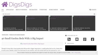 Screenshot of Digsdigs.com