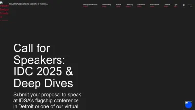 Screenshot of Idsa.org