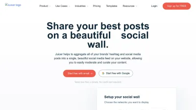 Screenshot of Juicer.io
