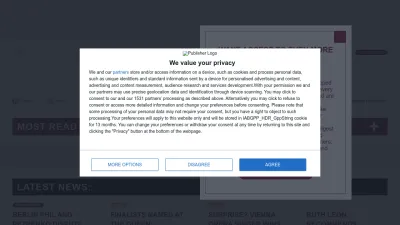 Screenshot of Slippedisc.com