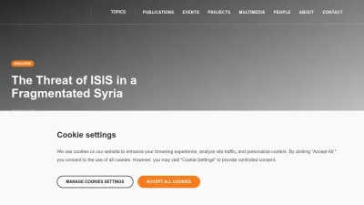 Screenshot of Icct.nl