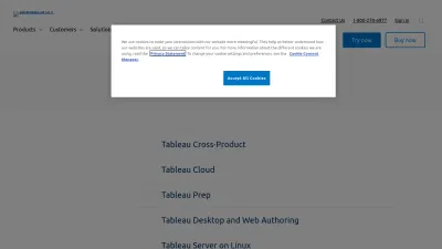 Screenshot of Help.tableau.com