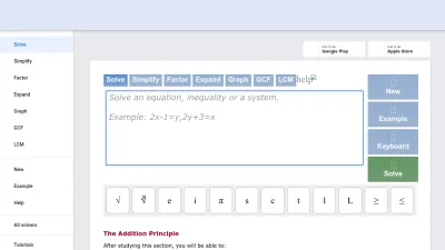 Screenshot of Softmath.com