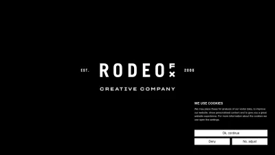 Screenshot of Rodeofx.com