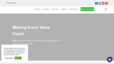 Screenshot of Avazapp.com