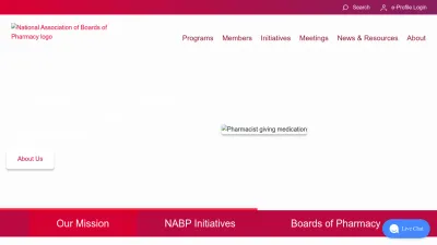 Screenshot of Nabp.pharmacy