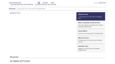 Screenshot of Lahiguera.net
